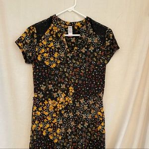 Floral printed dress